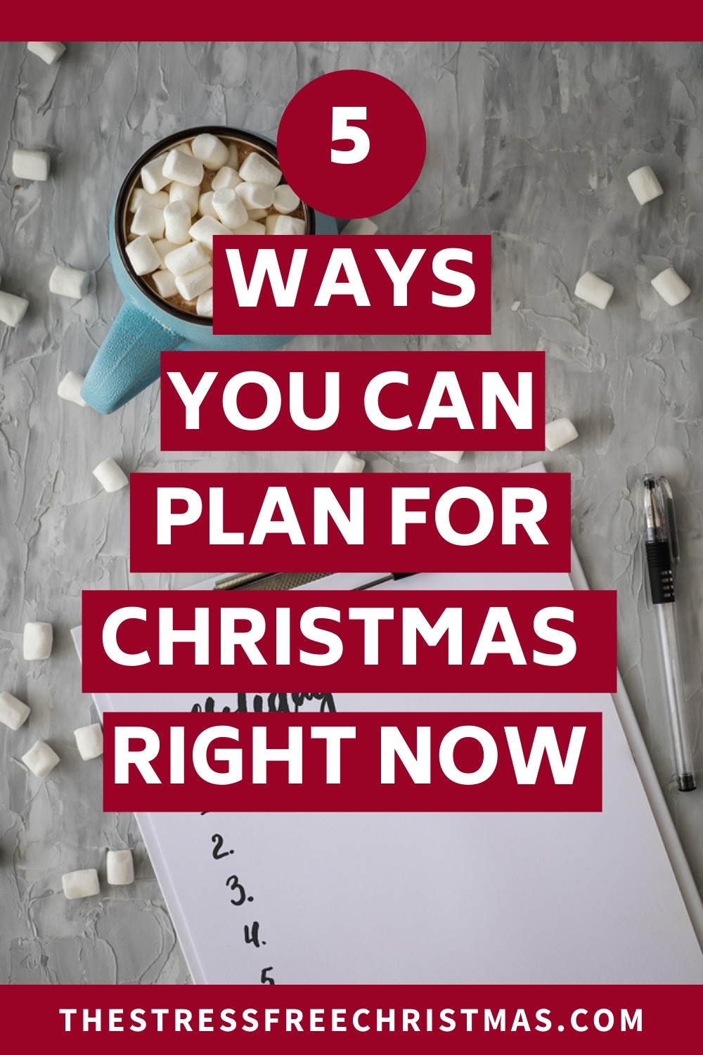 5 Ways to Plan for Christmas Right Now The StressFree Christmas