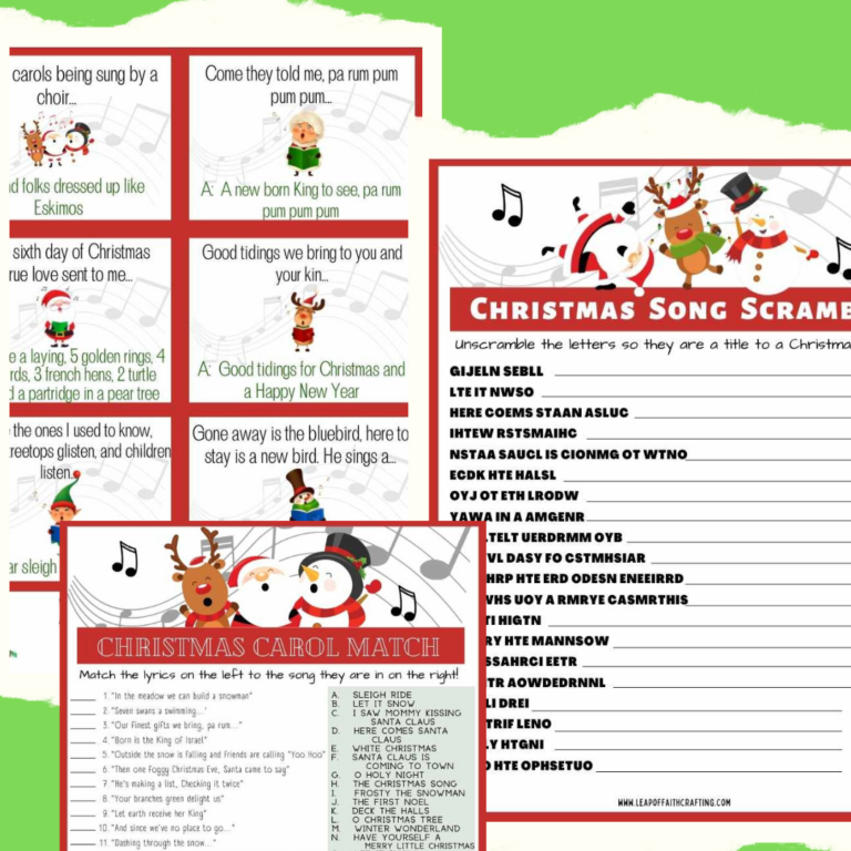 18 Fun Christmas Games for Kids The StressFree Christmas